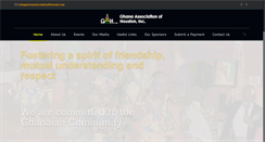 Desktop Screenshot of ghanaassociationofhouston.org