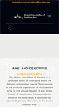 Mobile Screenshot of ghanaassociationofhouston.org
